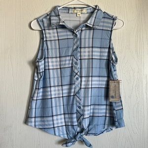 Button up tank
